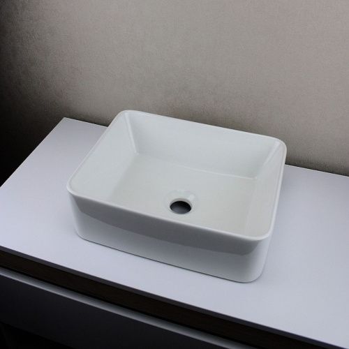 Раковина накладная Watersense Eva Mini 40 W00168 400х300х135 мм белая