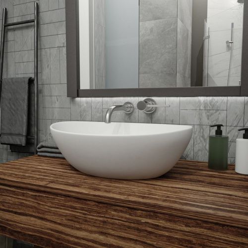 Раковина накладная Watersense Amelia 40 W00064 410х335х145 мм белый матовый