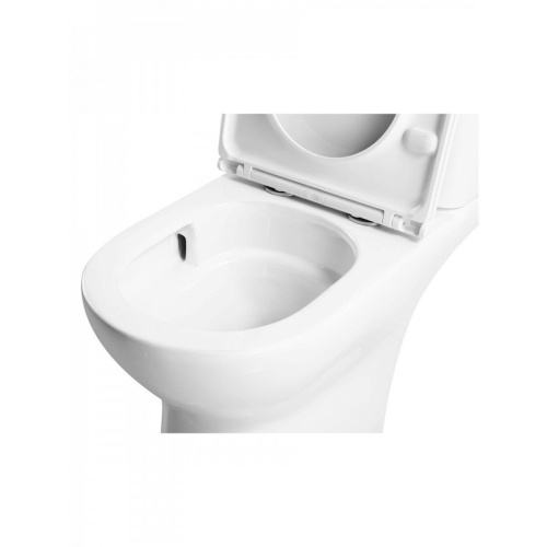 Унитаз напольный безободковый торнадо Watersense Nancy Vortex W00749 74,5х37,5х63,5 см, микролифт