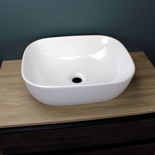 Раковина накладная Watersense Rita 50 W00016 490х395х150 мм белая