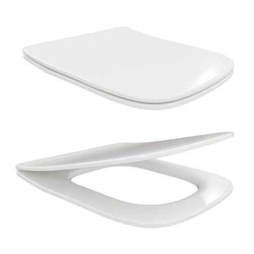 Сиденье для унитаза Watersense Eva GS W01846 дюропласт, с микролифтом, быстросъем, универсальное, ультратонкое