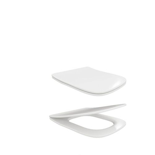 Сиденье для унитаза Watersense Eva GS W01846 дюропласт, с микролифтом, быстросъем, универсальное, ультратонкое