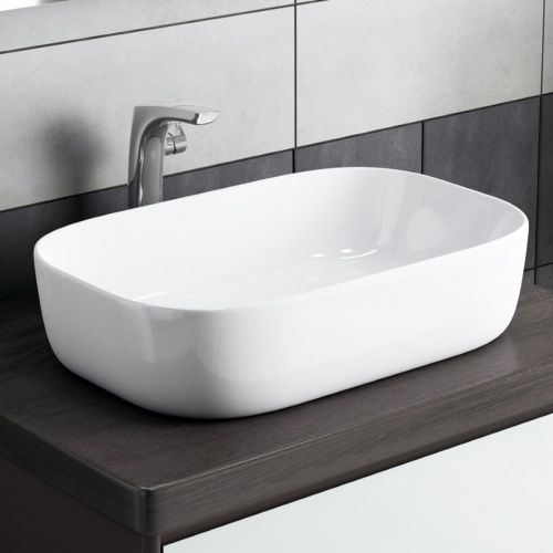 Раковина накладная Watersense Rita 60 W00015 610х400х145 мм белая