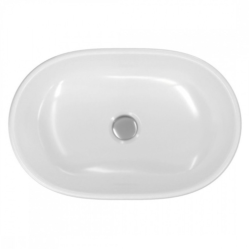 Раковина накладная Watersense Camila 52 W00013 520х330х130 мм белая