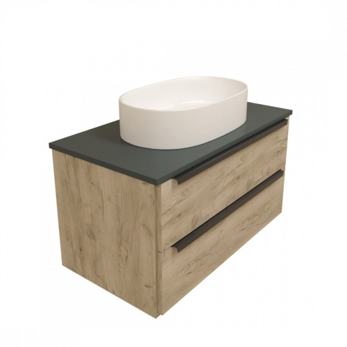 Раковина накладная Watersense Camila 52 W00013 520х330х130 мм белая