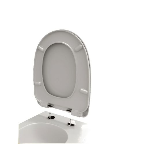 Сиденье для унитаза Watersense Rita Strike W01844 дюропласт, с микролифтом, быстросъем, универсальное