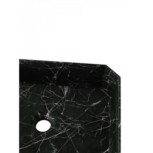 Раковина накладная Watersense Paula 50 W0075 500х370х135 мм черный мрамор