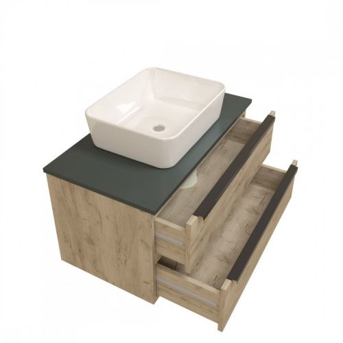 Раковина накладная Watersense Eva 50 W00001 475х370х140 мм белая