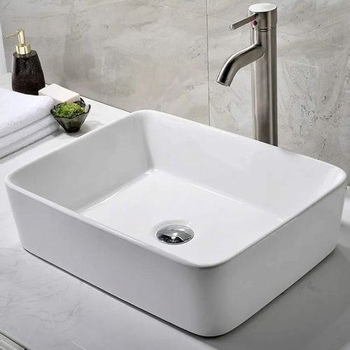 Раковина накладная Watersense Eva 50 W00001 475х370х140 мм белая