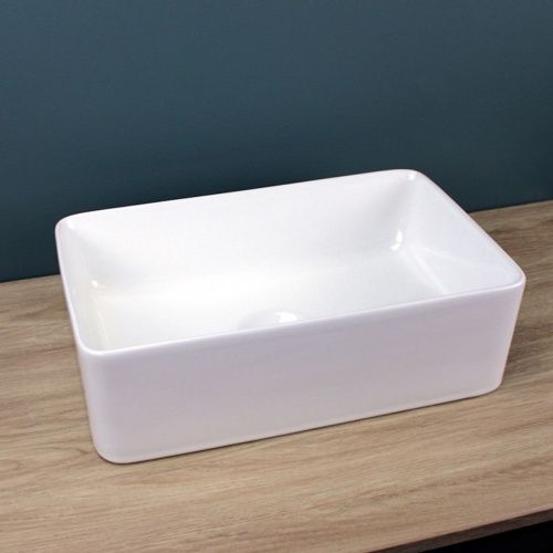 Раковина накладная Watersense Eva Mini 38 W00010 380х240х120 мм белая