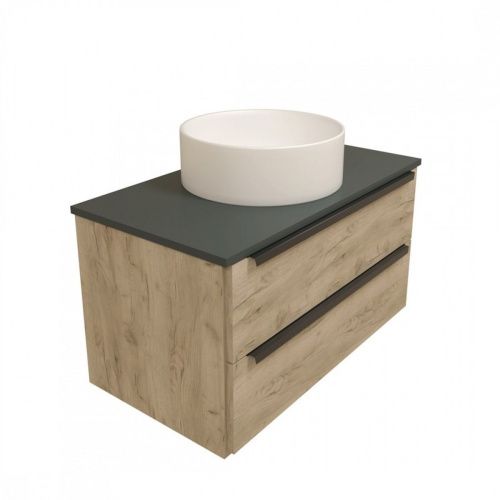 Раковина накладная Watersense Milana D41 W00006 410х410х140 мм белая