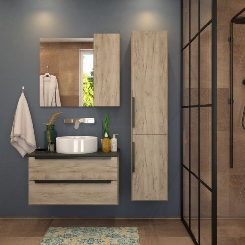 Раковина накладная Watersense Milana D41 W00006 410х410х140 мм белая