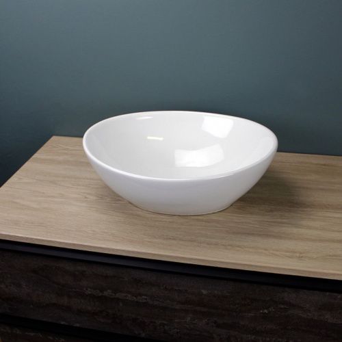 Раковина накладная Watersense Amelia 40 W00005 410х335х140 мм белая