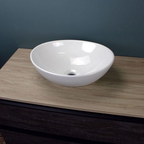 Раковина накладная Watersense Amelia 40 W00005 410х335х140 мм белая