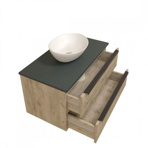 Раковина накладная Watersense Amelia 40 W00005 410х335х140 мм белая