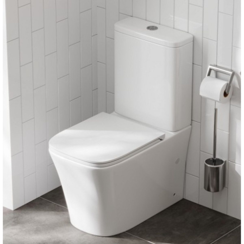 Унитаз напольный безободковый торнадо Watersense Amelia Vortex W01832 84,5х37,5х61,5 см, микролифт
