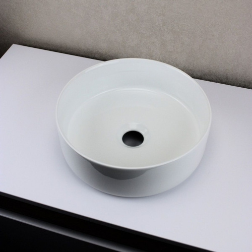 Раковина накладная Watersense Milana D31 W00166 310х310х110 мм белая