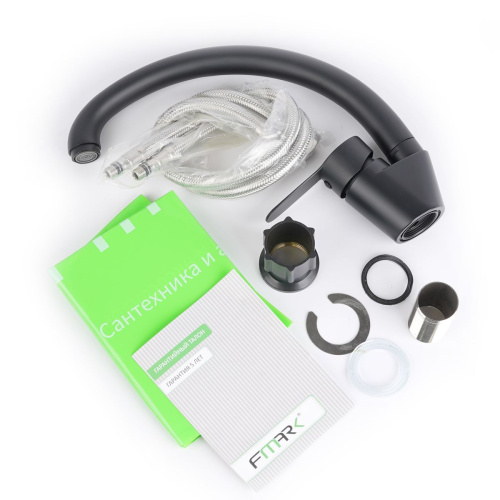 Смеситель для кухни Fmark FS8234H черный (10)