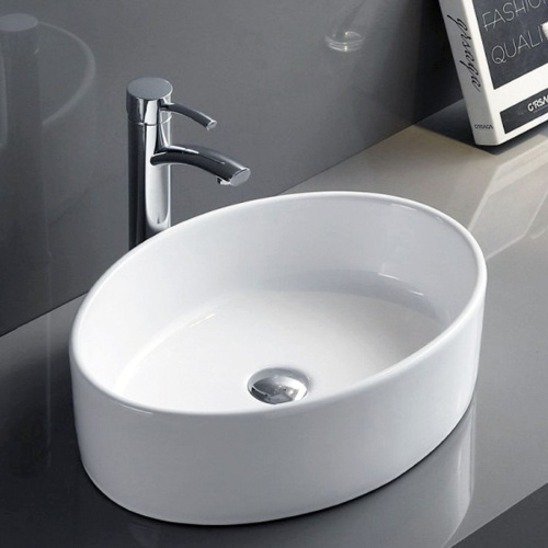 Раковина накладная Watersense Amelia 50 W00004 500х360х140 мм белая