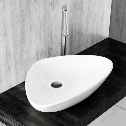 Раковина накладная Watersense Jessie 60 W00012 590х390х130 мм белая