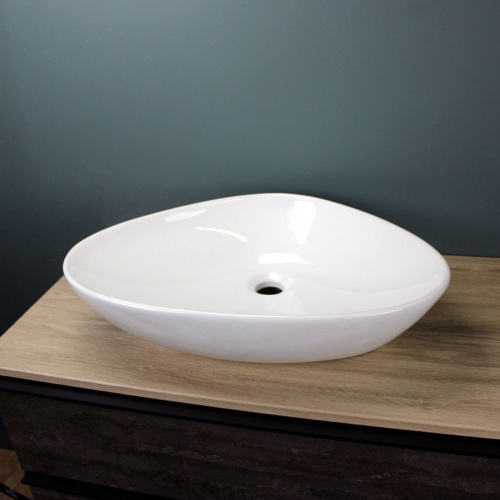 Раковина накладная Watersense Jessie 60 W00012 590х390х130 мм белая