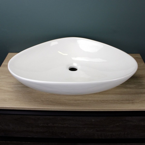 Раковина накладная Watersense Jessie 60 W00012 590х390х130 мм белая