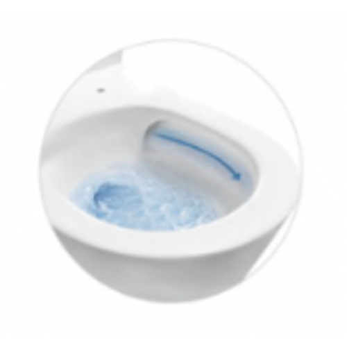 Унитаз моноблок напольный Knois KN6292200 горизонтальный выпуск, Торнадо, микролифт, 70х37х80 см.