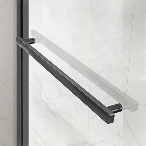 Полотенцедержатель Vincea Slim Soft VDS-1SS-GM-13B-1415, вороненая сталь