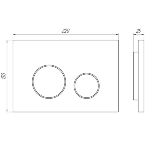 Комплект Инсталляция АНИ Пласт WC1110 1350х500х225 мм без кнопки+Клавиша Ани Пласт WP1300 белая глянцевая+Унитаз подвесной (Торнадо) Knois KN9722003