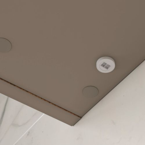 Шкаф зеркальный EQUIL Gleam 60.1D szGLEAM.LED.60.1D-25, амарок/дуб вотан