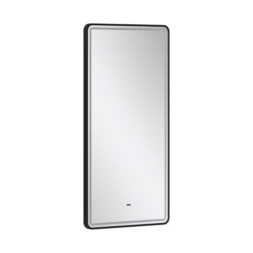 Зеркало с подсветкой EQUIL Stoune 500x900 zkSTOUNE50-15, черный