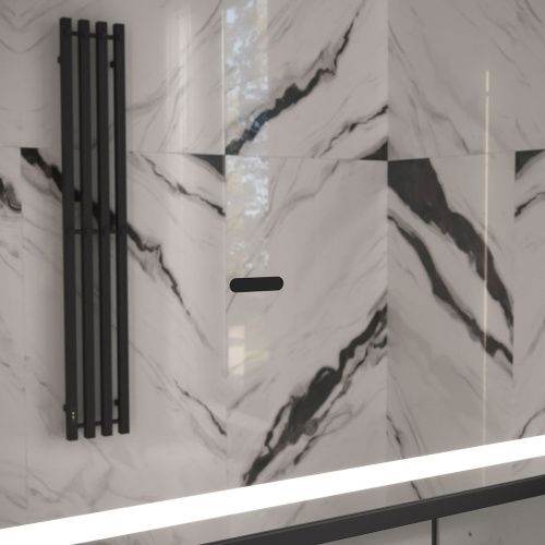 Зеркало с подсветкой EQUIL Stoune 500x900 zkSTOUNE50-15, черный