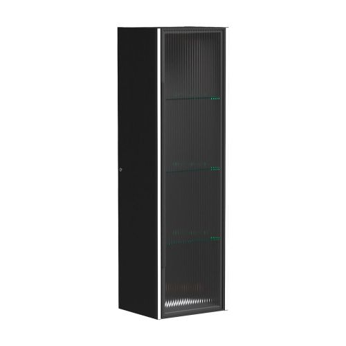 Пенал подвесной универсальный EQUIL Stoune 36 ppSTOUNE36.R/L-35, дуб черный