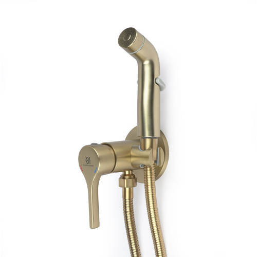 Гигиенический душ Wasser Zimmer ZM-2081K матовое золото, SUS304 (12)