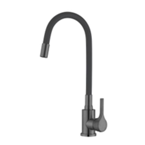 Смеситель для кухни Wasser Zimmer ZM-7781-2Q-757 графит, гибкий излив графит, SUS304 (12)