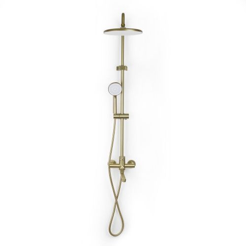 Душевая стойка со смесителем Wasser Zimmer ZM-7761-18K матовое золото, с изливом (6)
