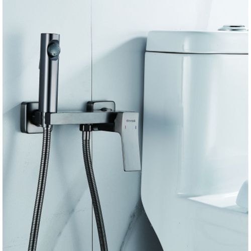 Гигиенический душ Shevanik S4005T-1 оружейная сталь (10)