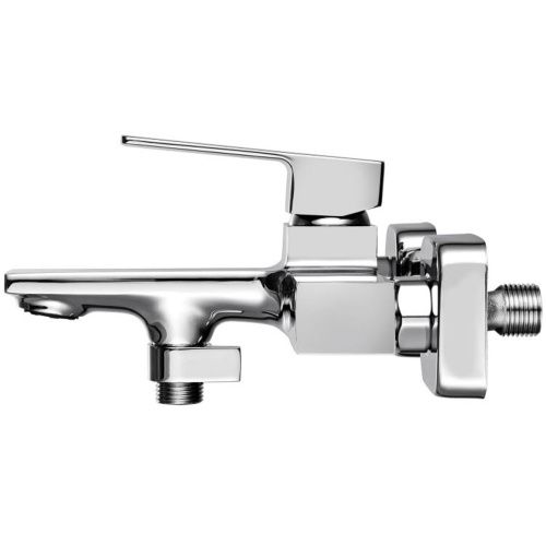 Смеситель для ванны GROSS AQUA 2515880C Edge хром с коротким изливом