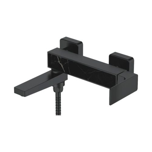Смеситель для ванны LEDEME L3173B, черный, с коротким изливом