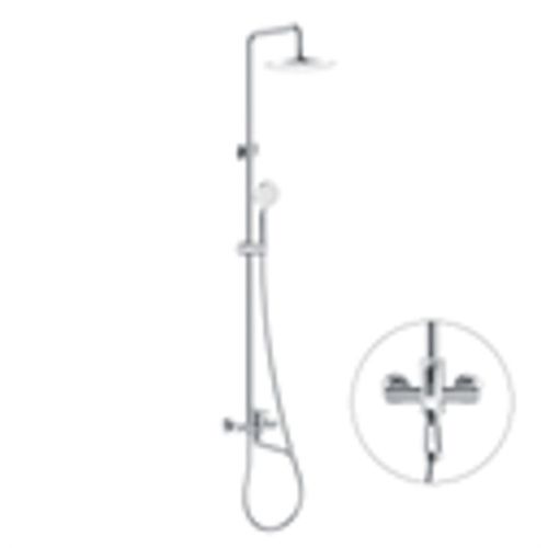 Душевая стойка со смесителем Wasser Zimmer ZM-7781-18 хром, изливом