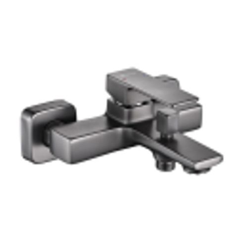 Смеситель для ванны GROSS AQUA 2510880GM Edge графит с коротким изливом