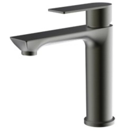 Смеситель для раковины Haiba HB10834-3 оружейная сталь