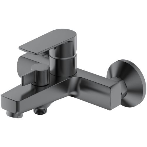 Смеситель для ванны Haiba HB60719-3 оружейная сталь