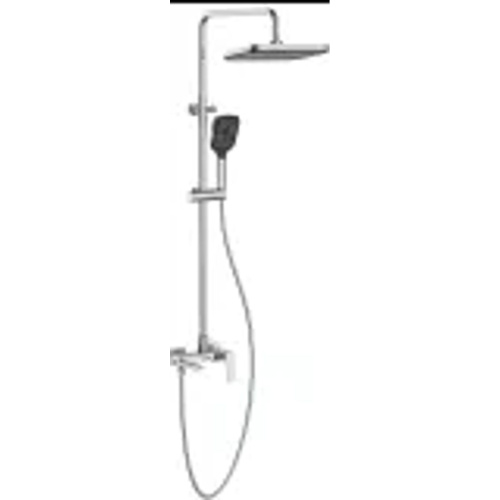 Душевая стойка SAVOL S-DG2345A со смесителем, лейкой и тропическим душем, хром (4)
