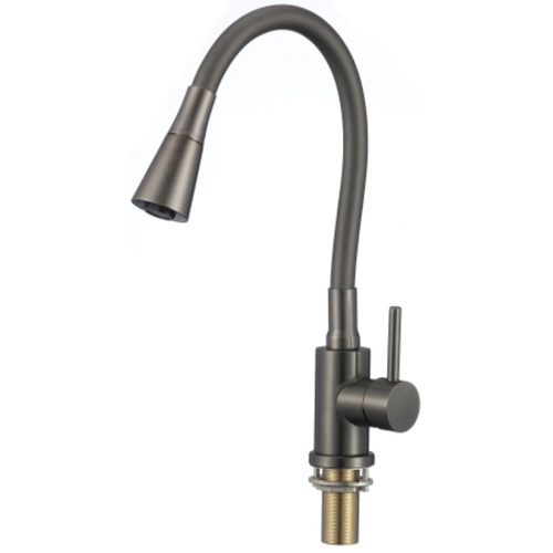 Смеситель для кухни Savol S-3002QM-06 графит (5)