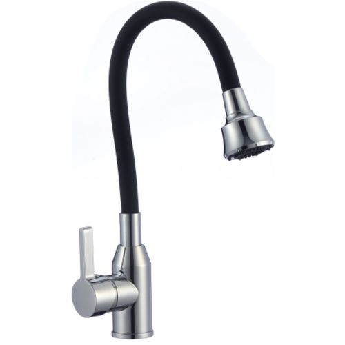 Смеситель для кухни Fmark FS8266A-01 хром, черный (6)