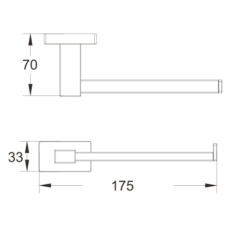 Держатель для туалетной бумаги Shevanik SG5615C белый (30)