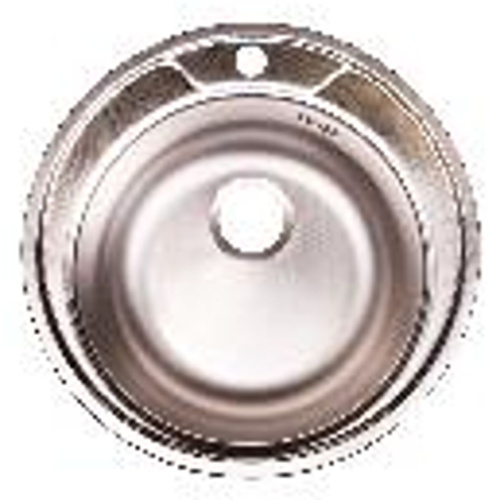 Мойка для кухни врезная VLADIX L-251 510х160х0,6 из нержавеющей стали, матовая, с сифоном