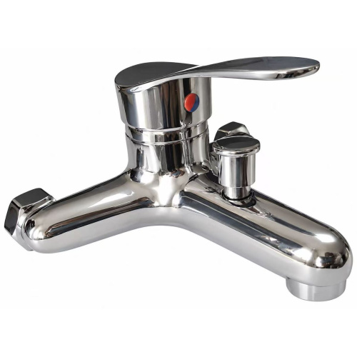 Смеситель для ванны Dokorona DK-7701-3 короткий излив