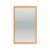 Зеркало для ванной Бук 600х1200 в багете из МДФ